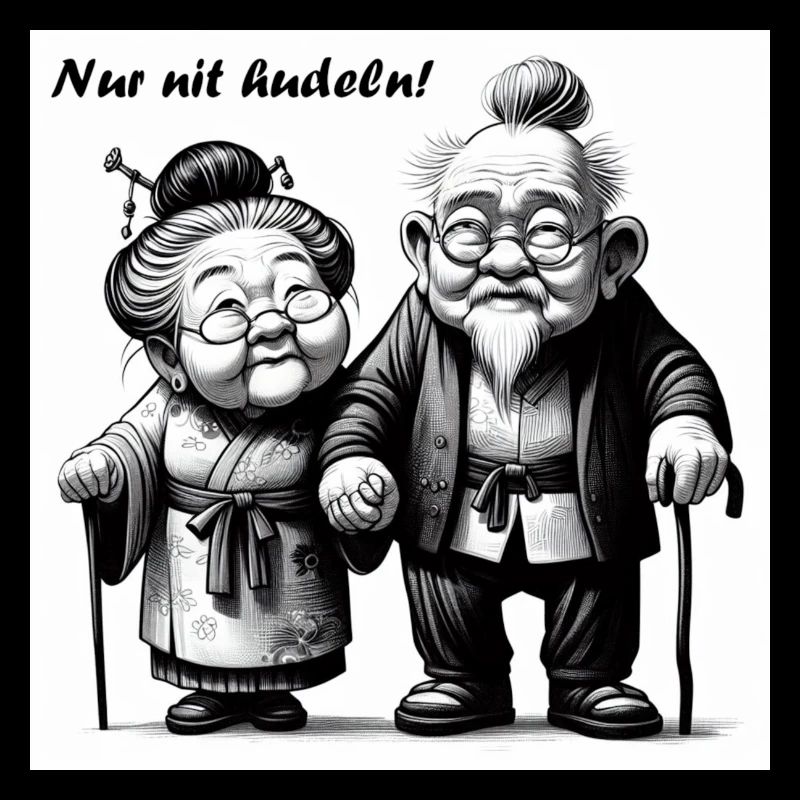 Nur nit hudeln!