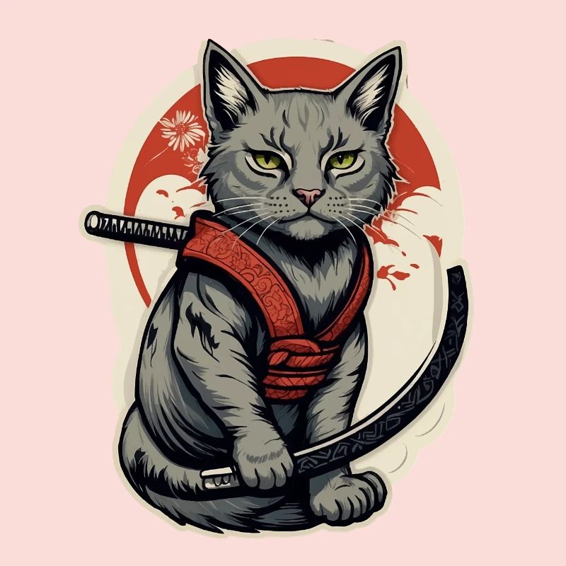 Cat Samurai