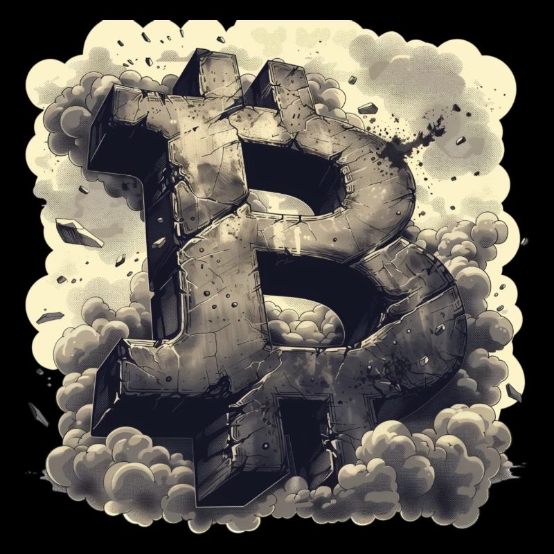 Krypto-, Retro- und minimalistische Bitcoin-Designs