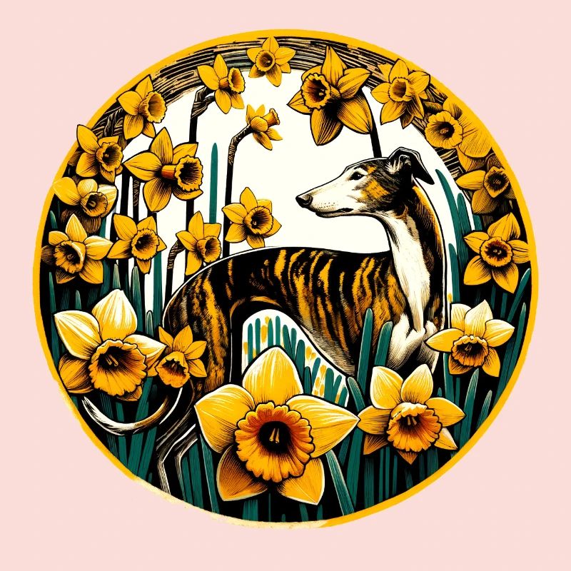 Daffodils Sighthound