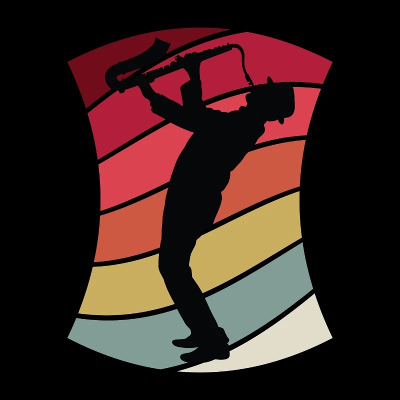 Jazz Saxophone Retro