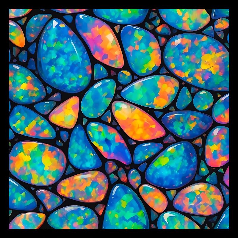 Opal-Muster