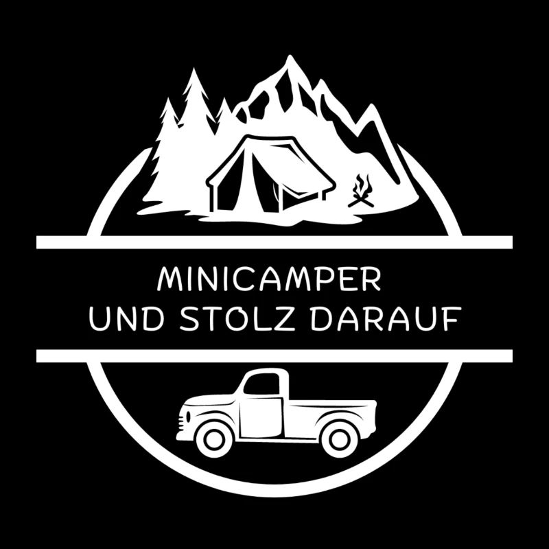 Minicamper und stolz darauf weis