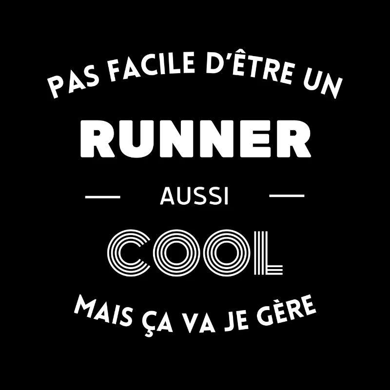 Pas facile d'être un runner aussi cool
