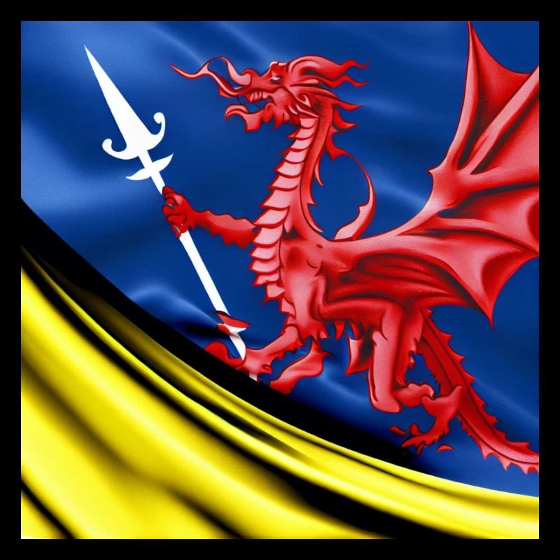 dragon flag spear