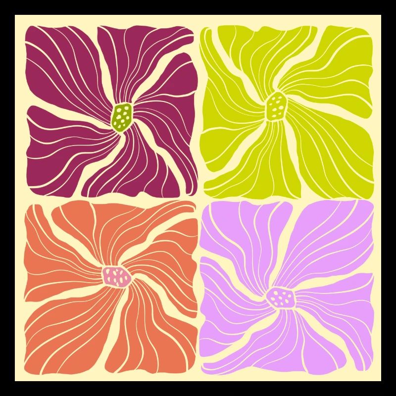 Motif de fleurs