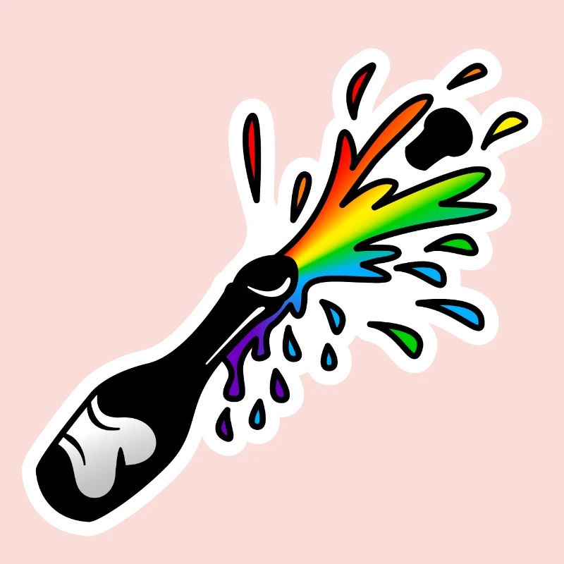 Bottle Bottle : Sticky Queer Pride