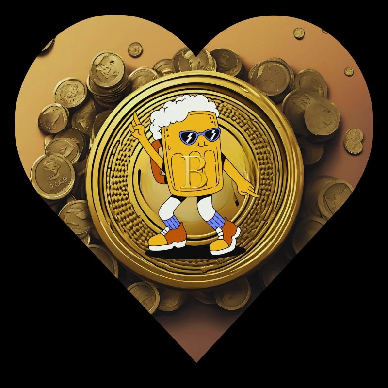 Dancing Beerman in Heart