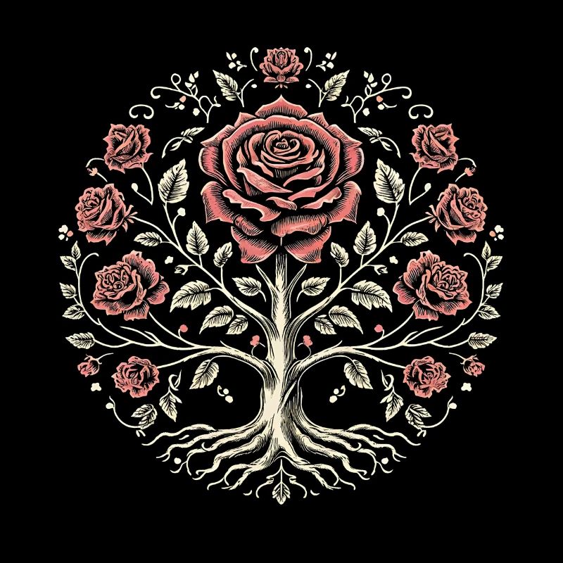 Lebensbaum-Rose Vintage