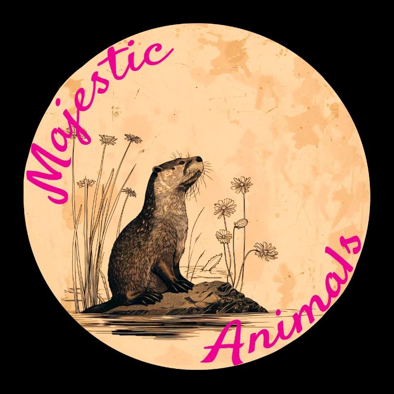 Majestic Animals: Verschmuster Otter