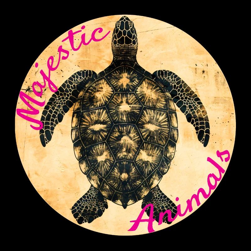 Majestic Animals: Wise Turtle
