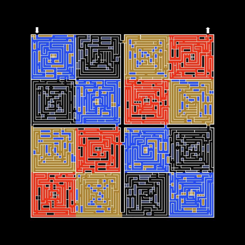 Laby Square 2 (version couleurs)