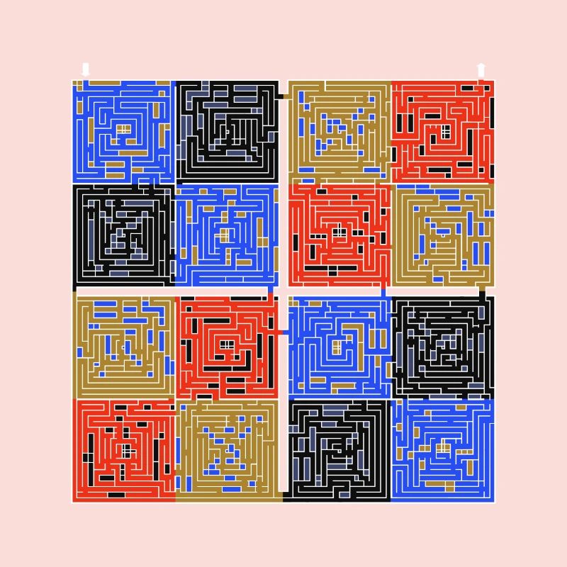 Laby Square 2 (version couleurs)