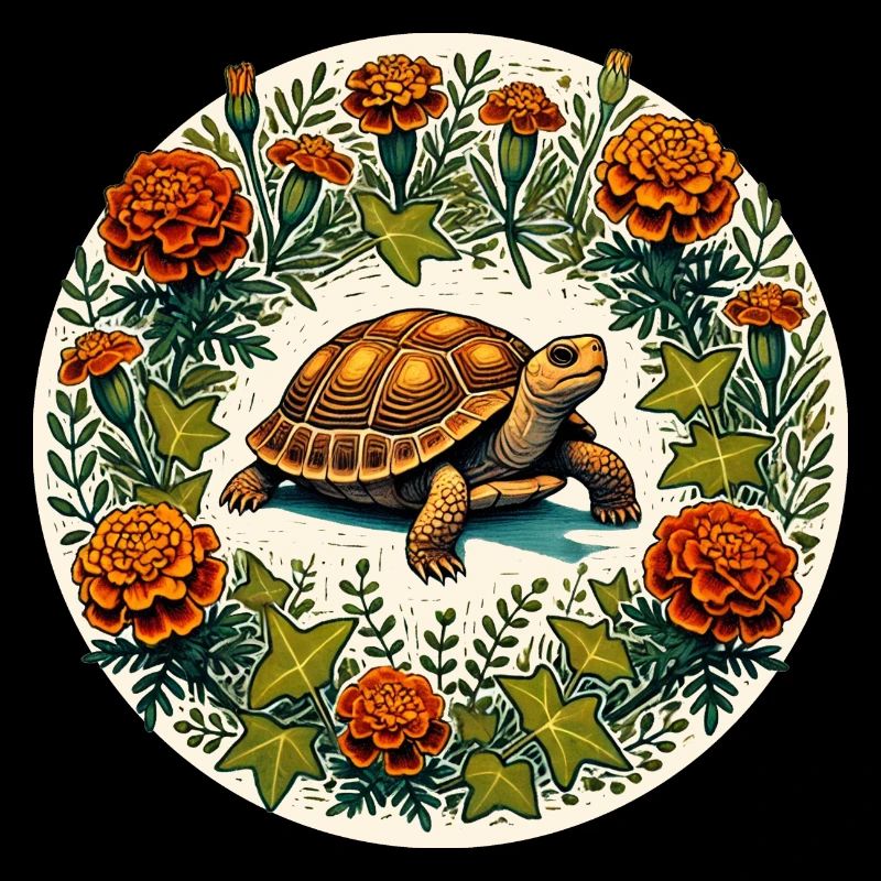 Tortue-boîte