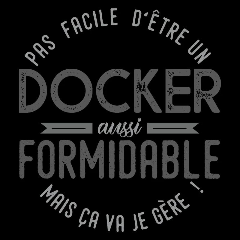 cadeau homme DOCKER formidable métier
