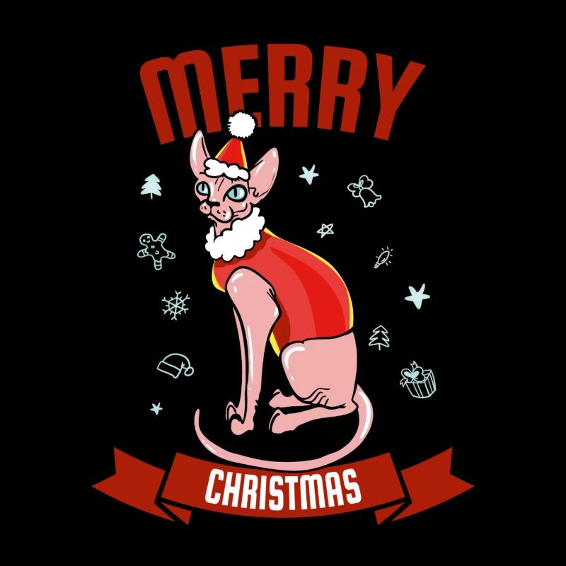Sphynx de Noël