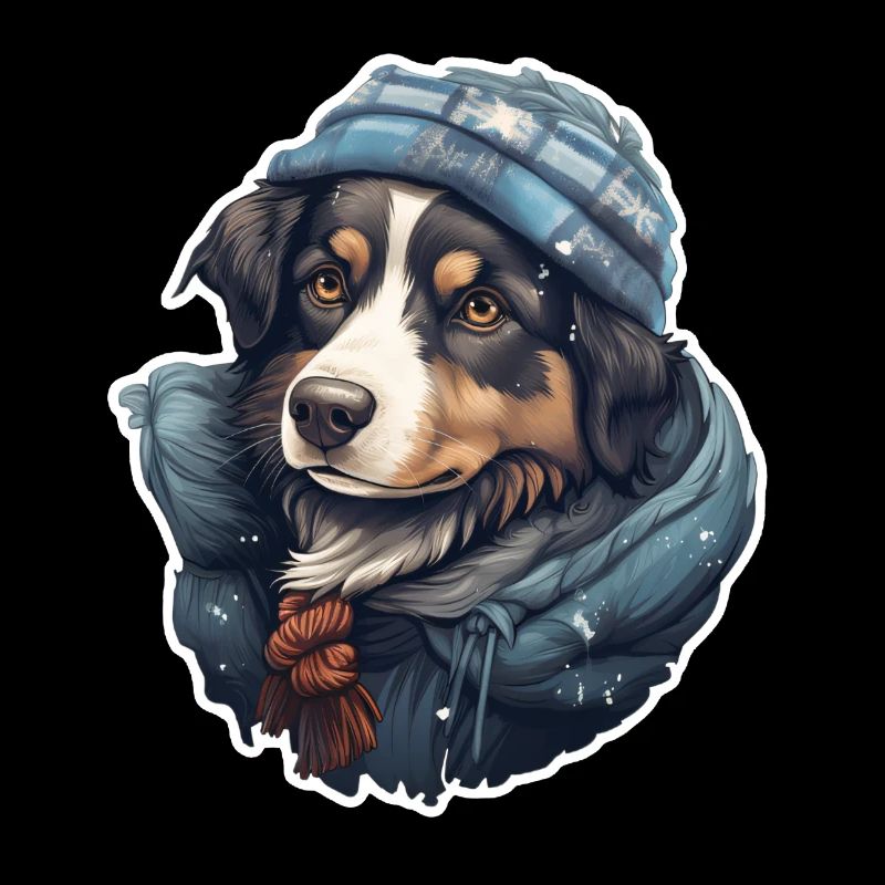 Frosty Shawh Dog