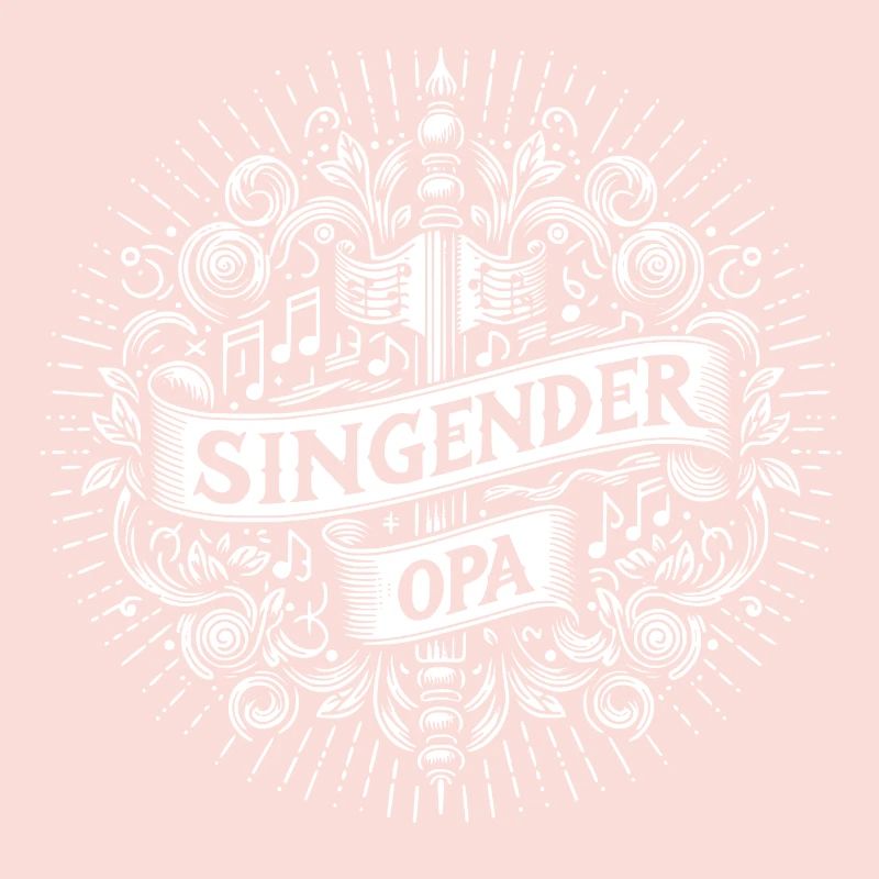 Singender Opa - unser Opa Großvater singt gerne