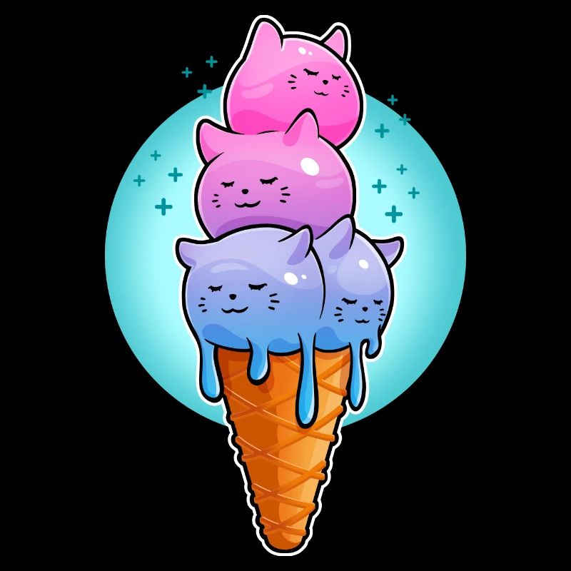 Eiscreme-Kätzchen