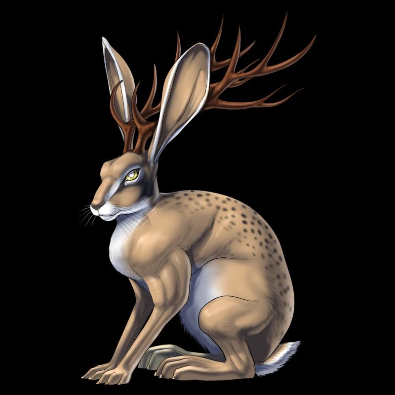 Créature cryptide Jackalope