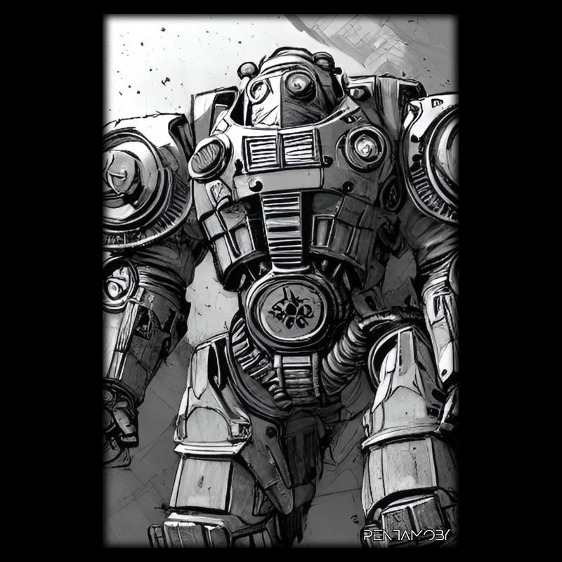 Kampfbot Robot Super Soldier Machine Warrior