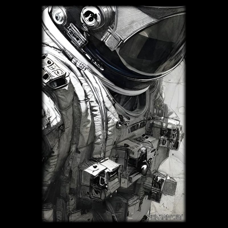 Astronaut Future Sci-Fi Technology