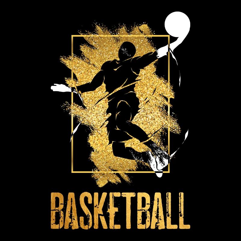 Basketteur Basketteur Dunking Gold Splash