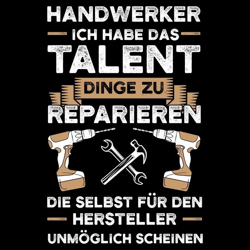 Handwerker Beruf Handwerk Geschenk