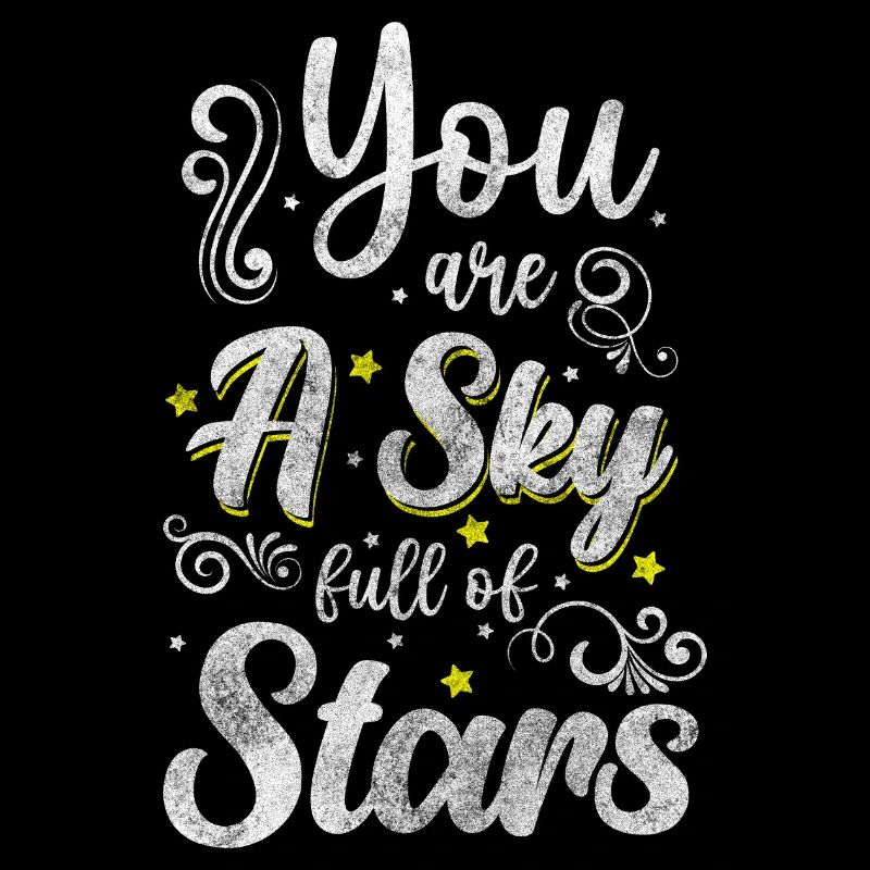 Starry Sky Wish Space Moon