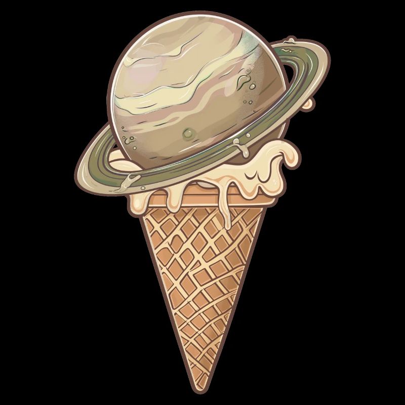 Eis-Planet Saturn