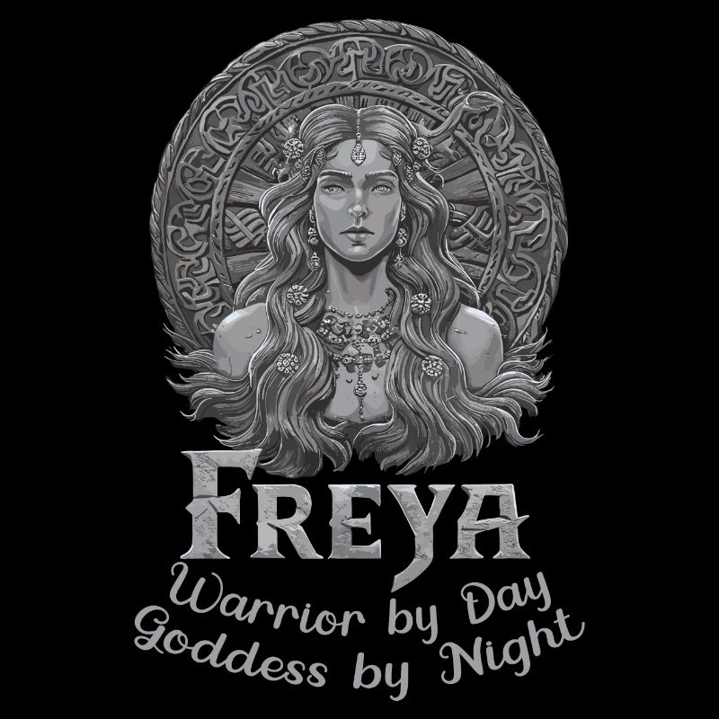 Déesse nordique complexe Freya Viking