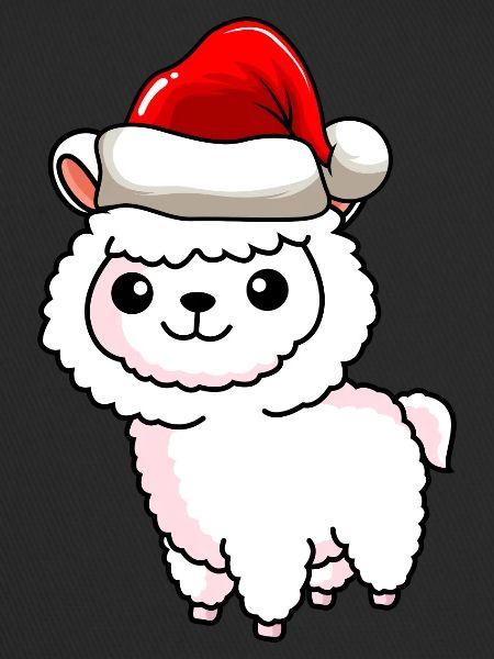 Alpaca Comic Christmas