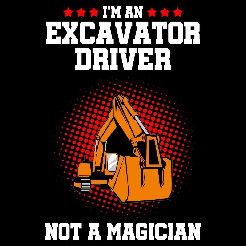 Heavy machinery operator for excavators