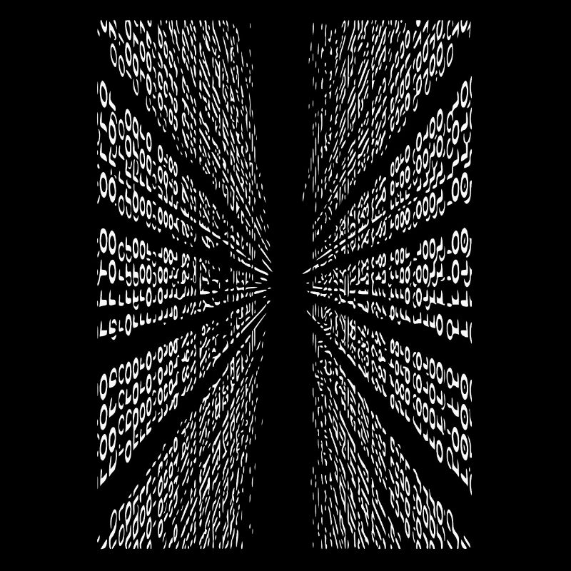 Code binaire vertical