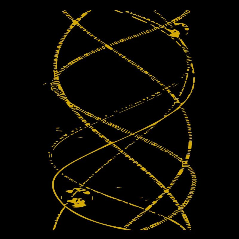 Binary Spiral (gelb)