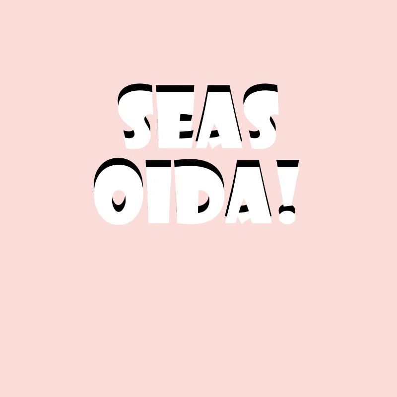 Mers Oida! | Noir blanc