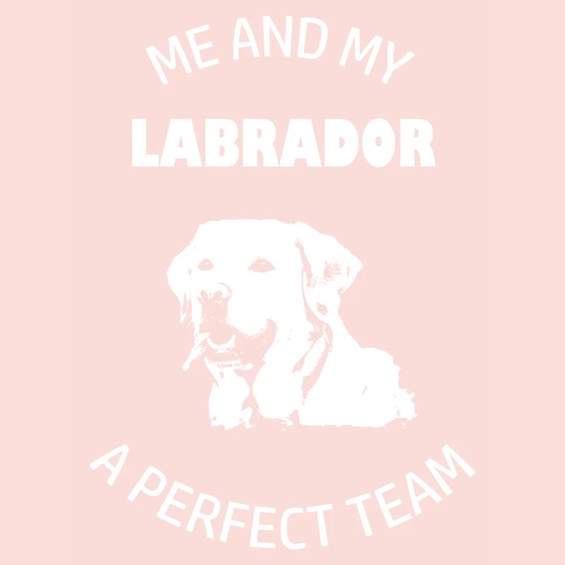 Moi et mon labrador