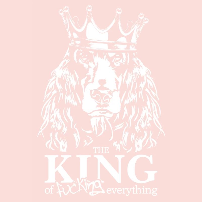 COCKER SPANIEL King Hundespruch Hunde Wilsigns
