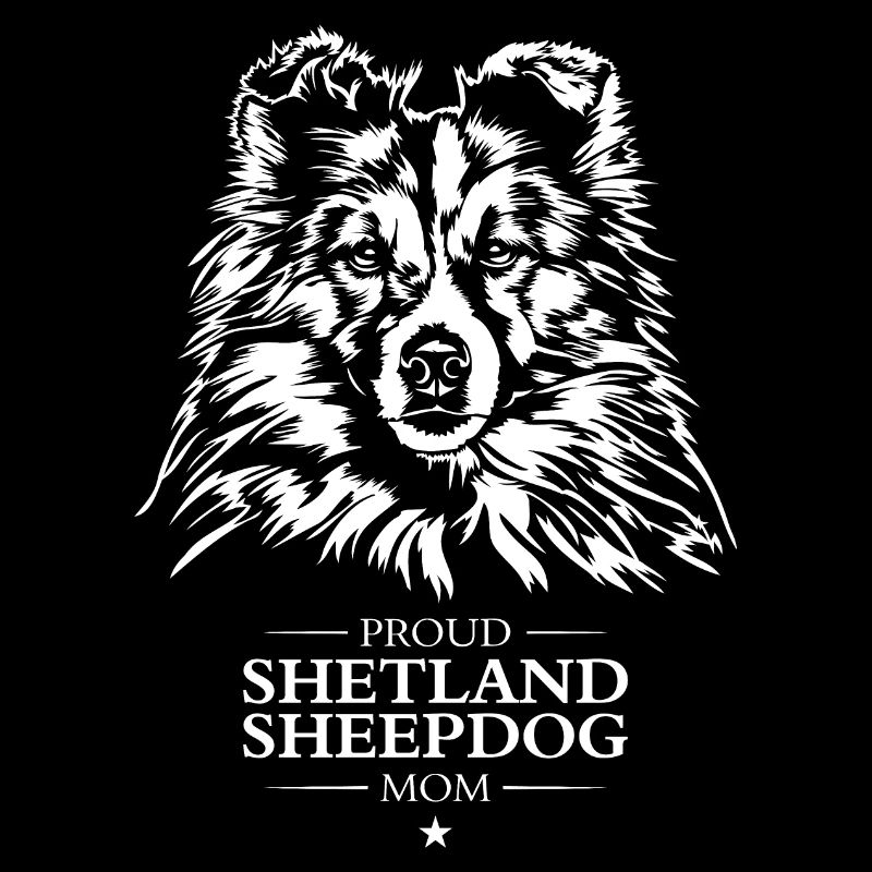Shetland Chien de berger Maman Chien Chiens Sheltie Wilsigns