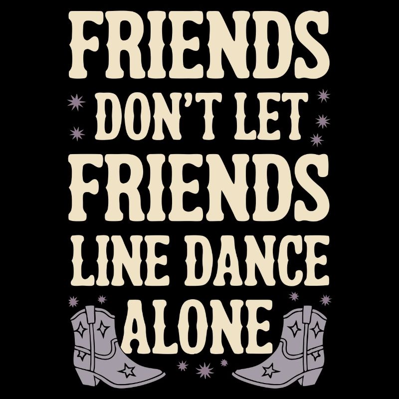 Line Dancing Dancing Dancers
