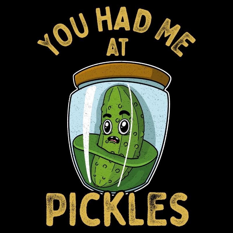 Pickles Cornichons Saying Fruit Vegan