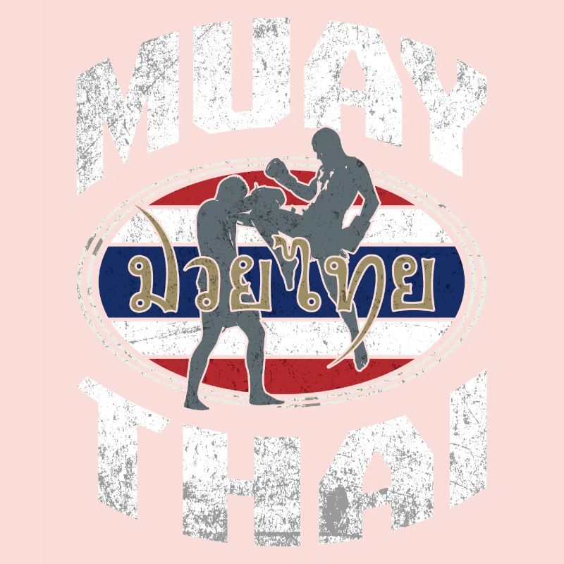 Drapeau thaïlandais de kickboxing