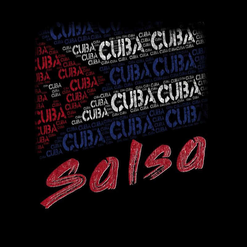 Cuban Salsa Cuba flag
