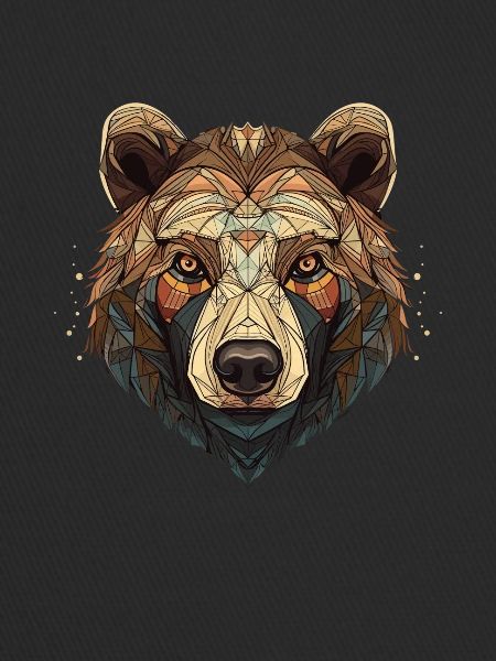 Polygon Brown Bear