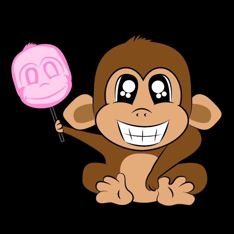 Monkey Lolly - The monkey with the lollipop