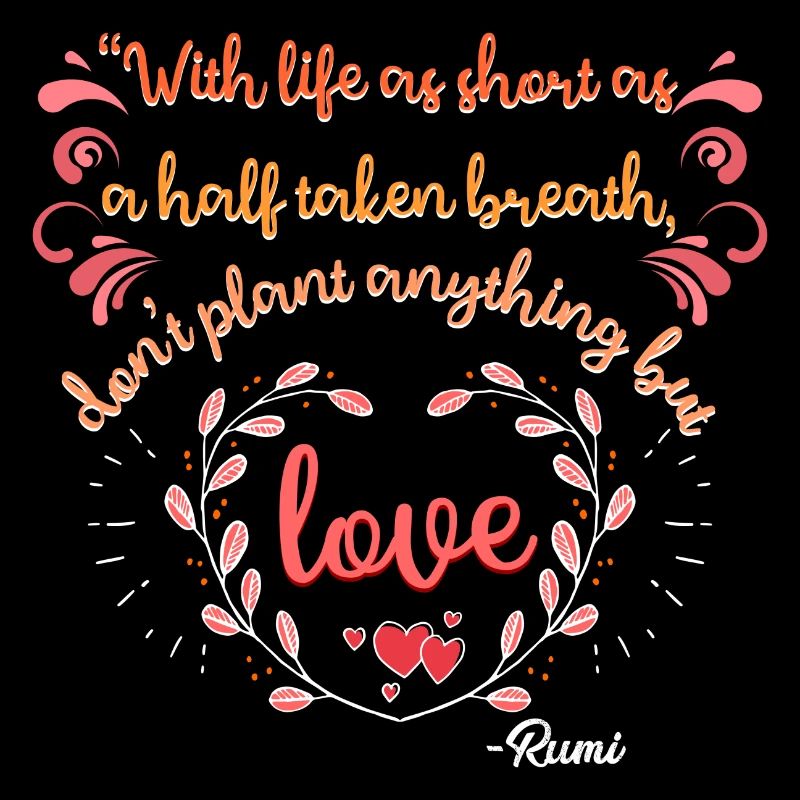 Rumi Gedicht über liebe