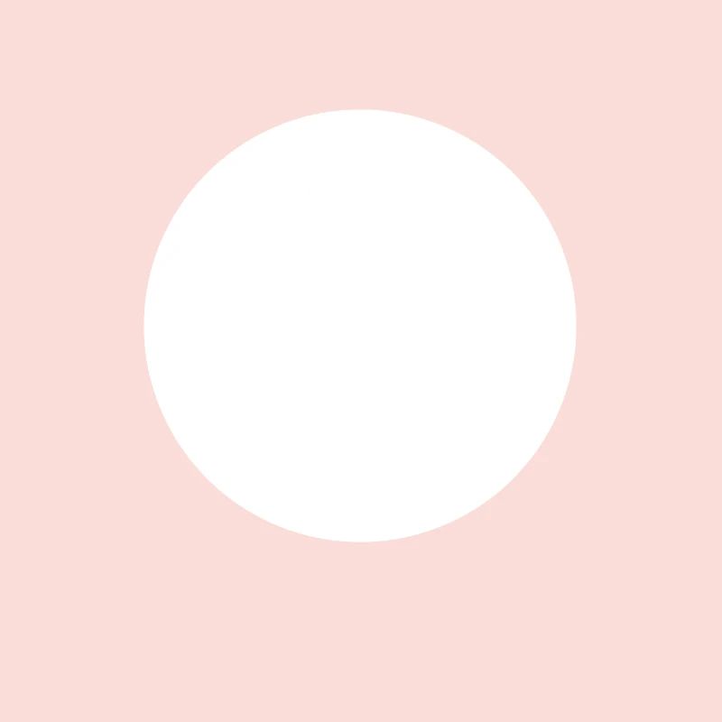 cercle de points blancs