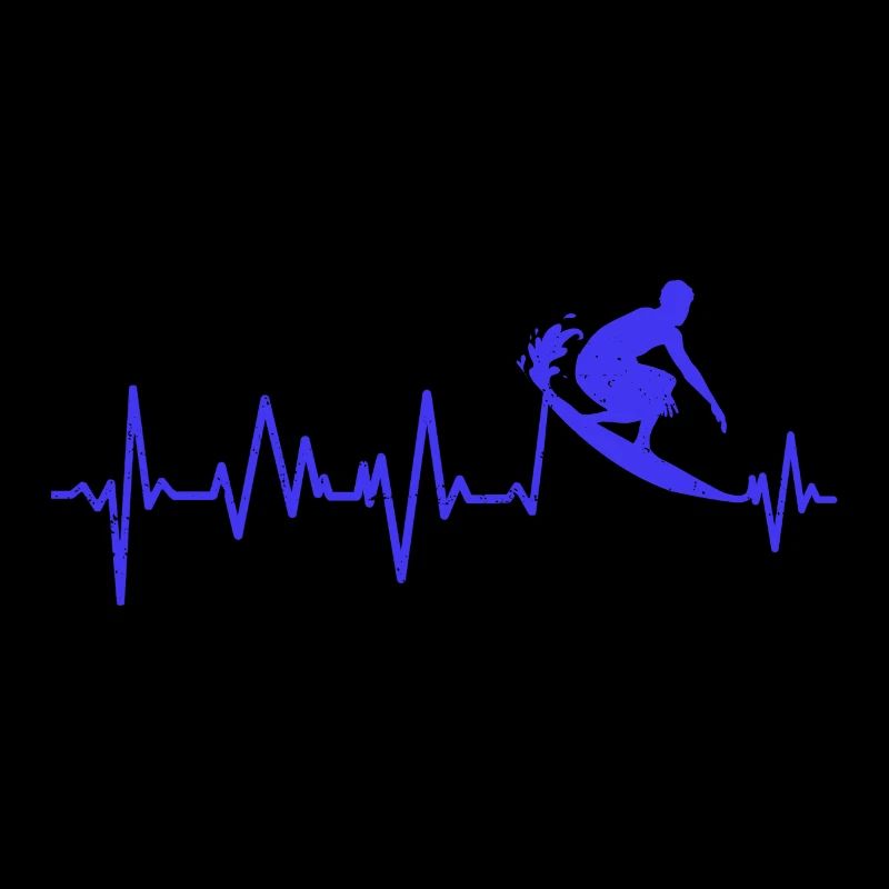 Fréquence cardiaque surfer