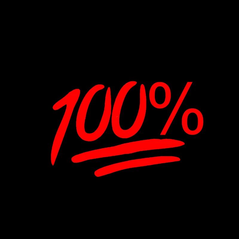 100 pour cent