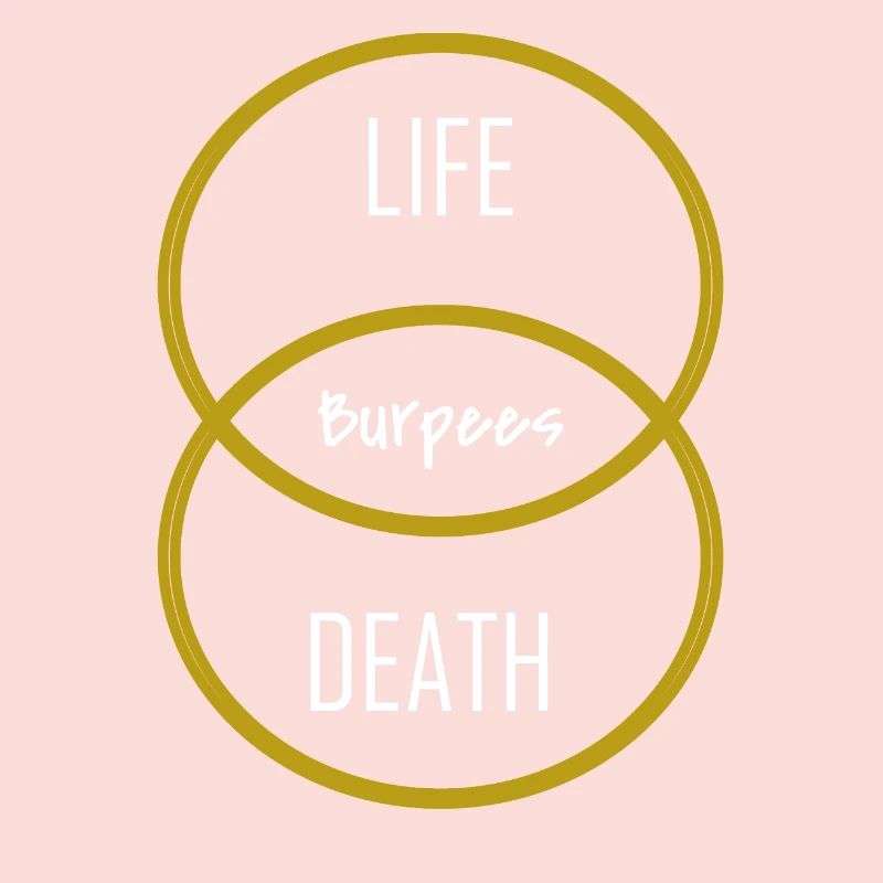 Burpee Burpees Squat Push Up Exercise Gift